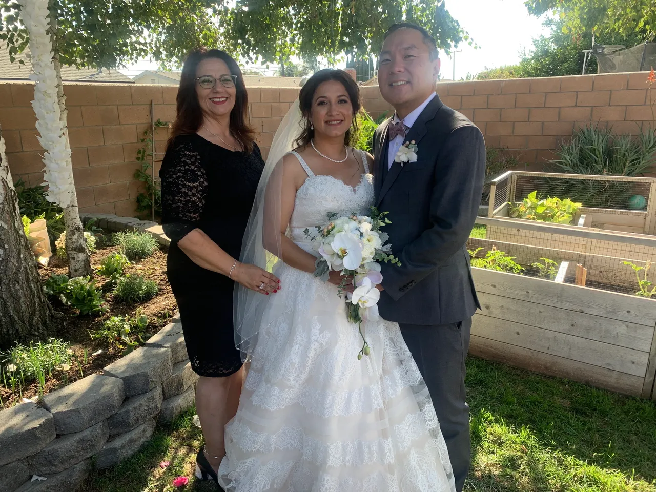 couple with seasons of celebrations wedding officiant